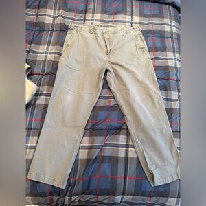 Duluth Trading Co Gray Flex Ballroom Khakis